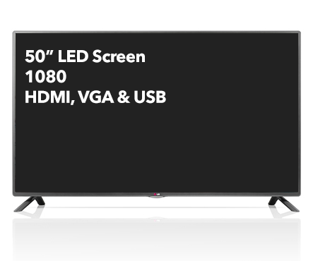 50" LG LED Screen 1080p-image