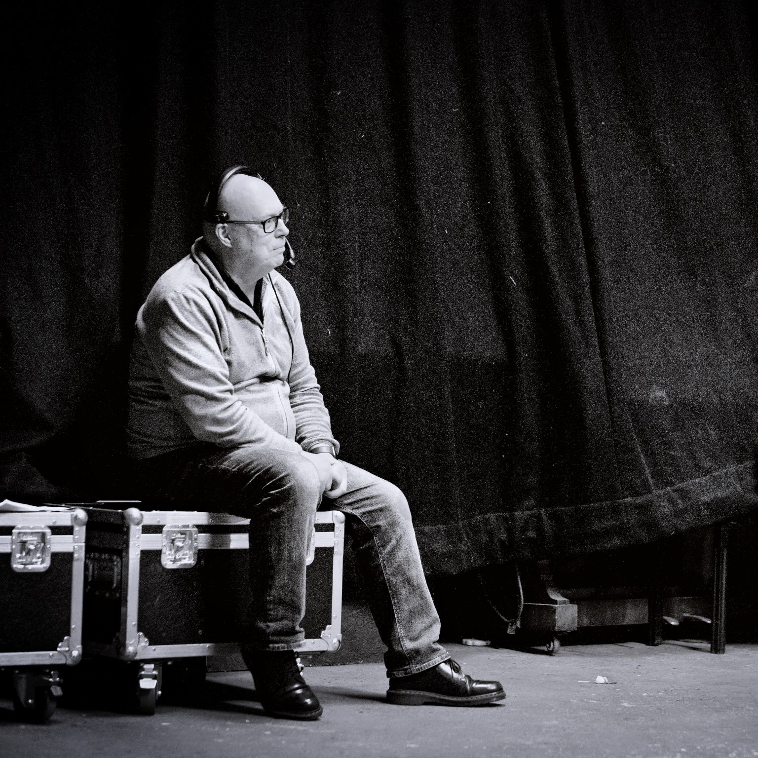 Pete Herbert seen at Stoke Creates Poetry Party. Photo: Jerome Whittingham.